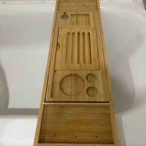 Bamboo Bath Caddy Tray